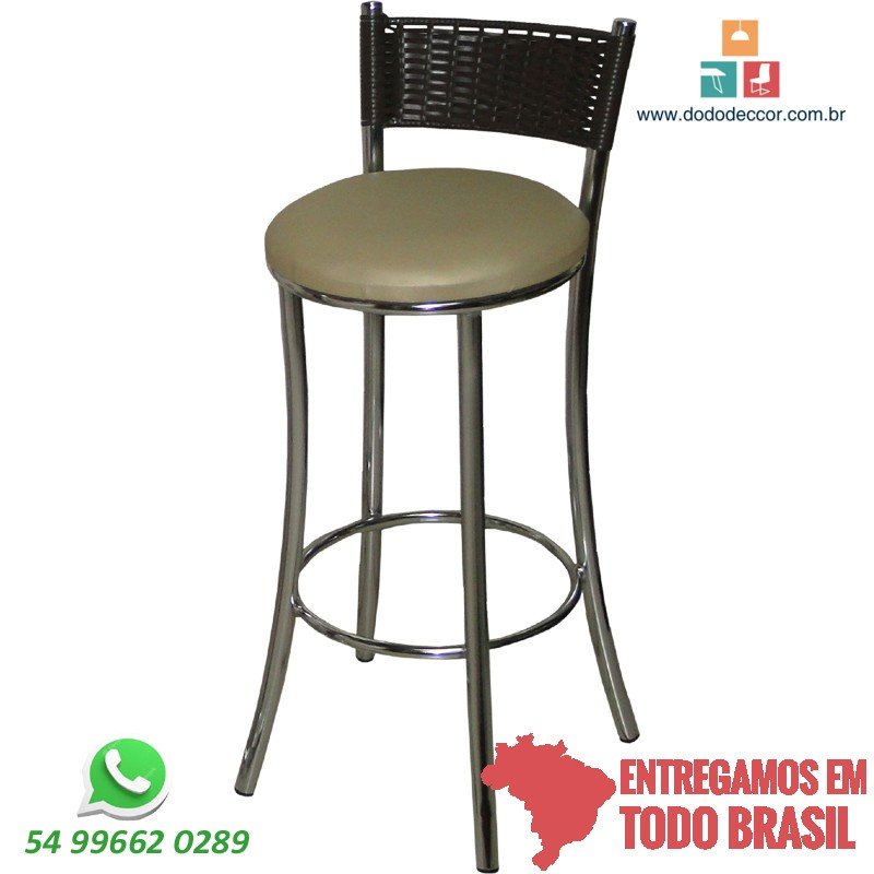 Banqueta assento dunas encosto junco tabaco Banqueta assento dunas encosto junco tabaco
